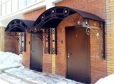 Арочный козырек 3
